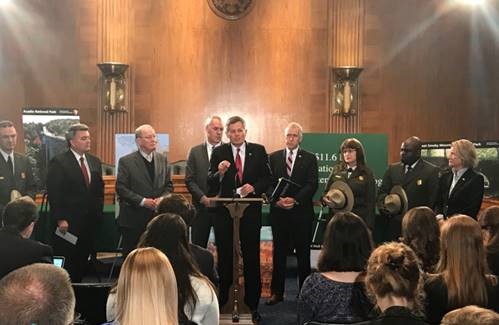 NPS press conference